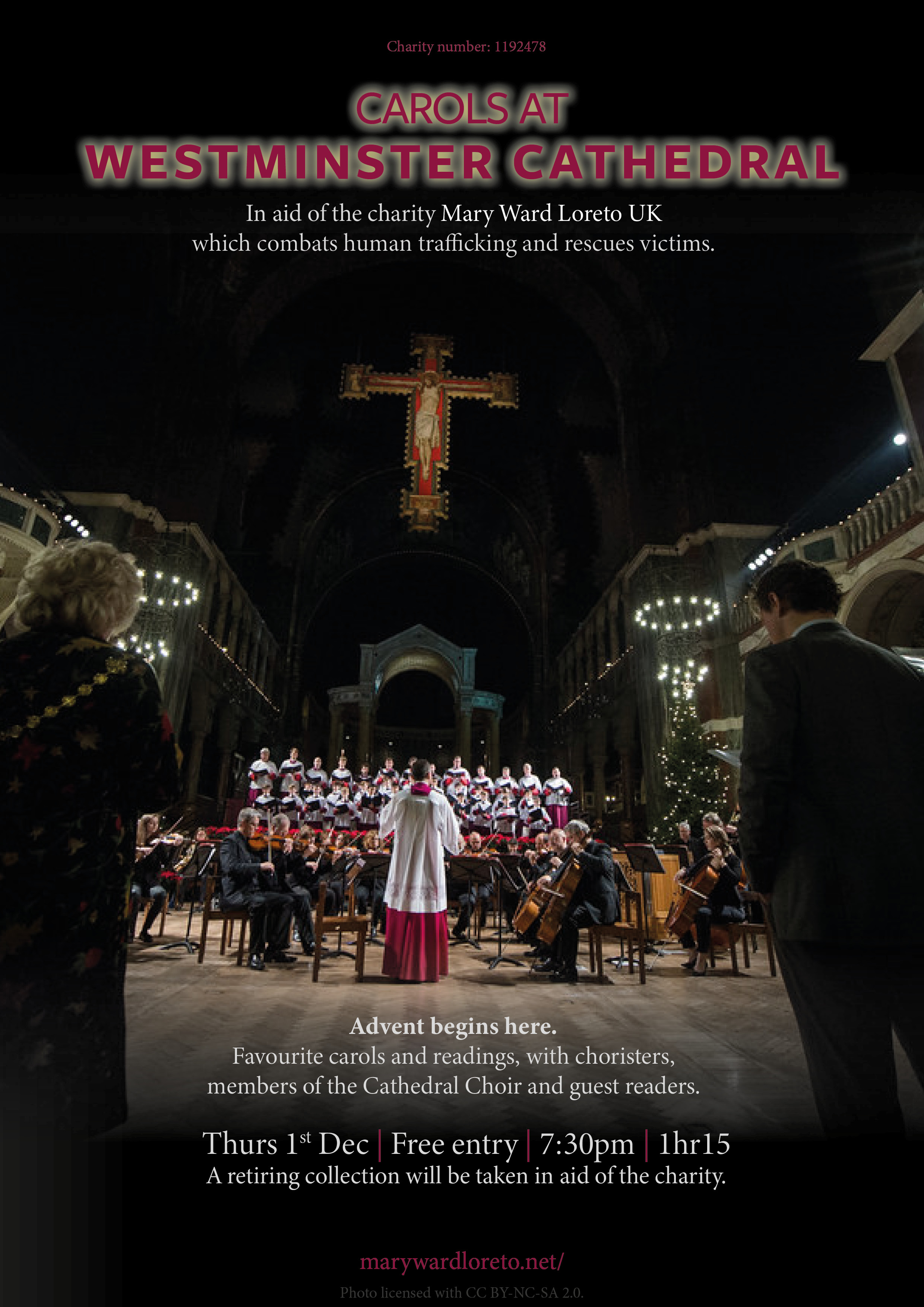 Carols at Westminster Cathedral Southampton District Methodist Church